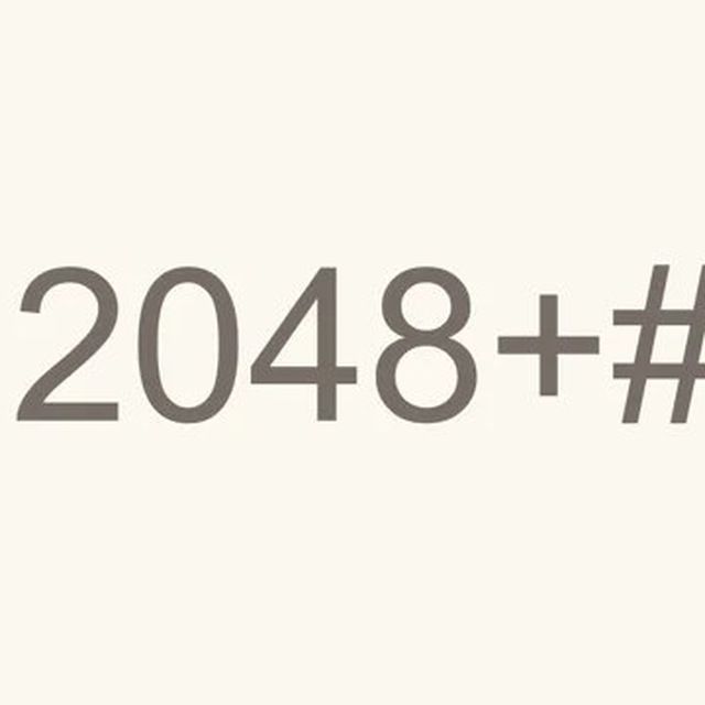 2048+#